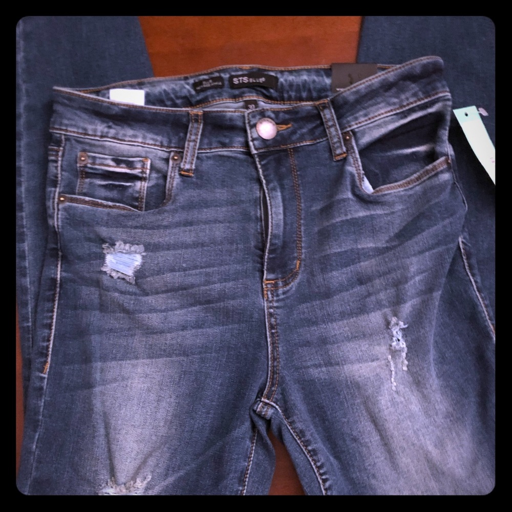 STS Blue Ellie High Rise Skinny Ankle NWT Size 10